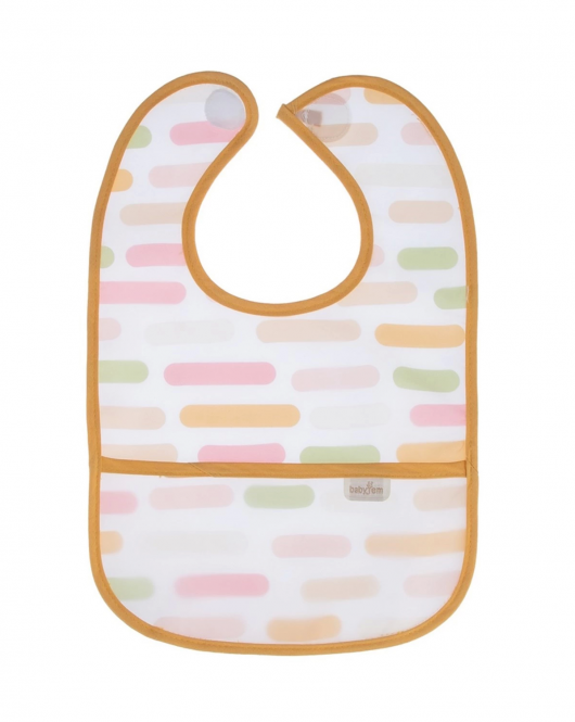 BabyJem Leke Tutmaz Önlük 840 Pastel