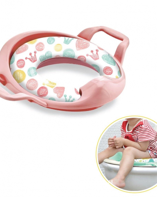 BabyJem Mega Klozet Adaptörü 064 Soft Pembe