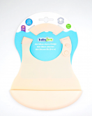 BabyJem Mini Silikon Önlük 718 Ekru