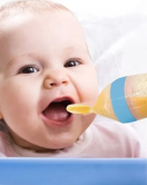 BabyJem Sıkmalı Kaşık 806 Mavi