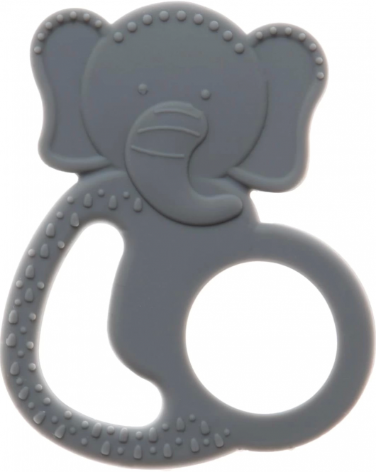 BabyJem Silikon Fil Dişlik 808 Gri
