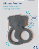 BabyJem Silikon Fil Dişlik 808 Gri