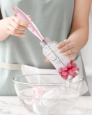 BabyJem Süngerli Biberon Fırçası 776 Pembe