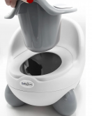 BabyJem TonTon Lazımlık 342 Beyaz Gri