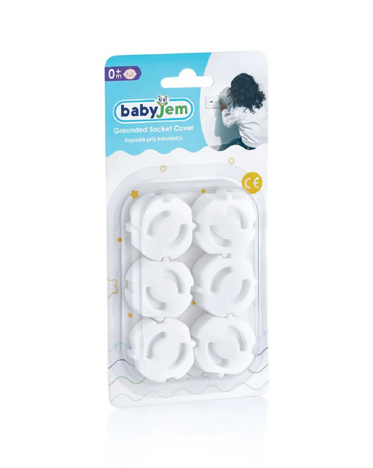 BabyJem Topraklı Priz Koruyucu 056