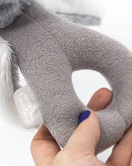 BabyJem Tutmalı Peluş Mini Tavşan 842 Gri