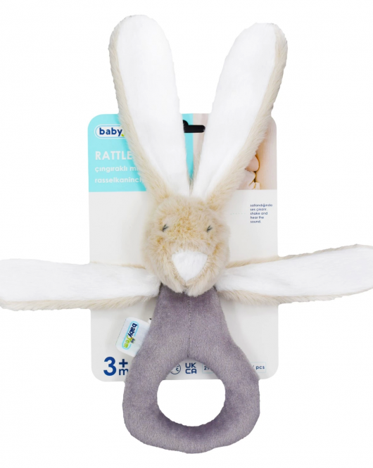 BabyJem Tutmalı Peluş Mini Tavşan 842 Taş