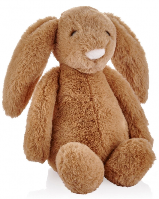 BabyJem Uyku Arkadaşım Oturabilen Tavşan 30 Cm 730 Açık Kahve