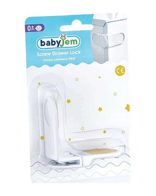 BabyJem Vidasız Çekmece Kilidi 080