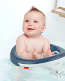 BabyJem Yandan Açılır Banyo & Mama Oturağı İndigo