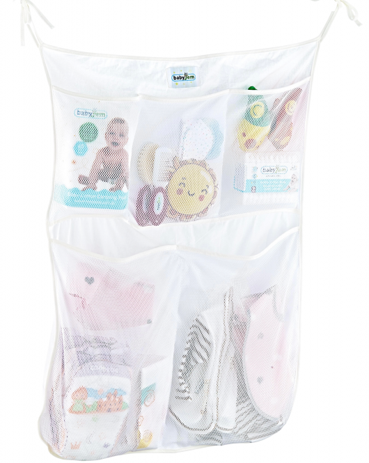 BabyJem Yatak Başı Organizer 555 Beyaz