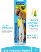 Babyton Bio Ultra Yumuşak Çocuk Diş Fırçası Papağan