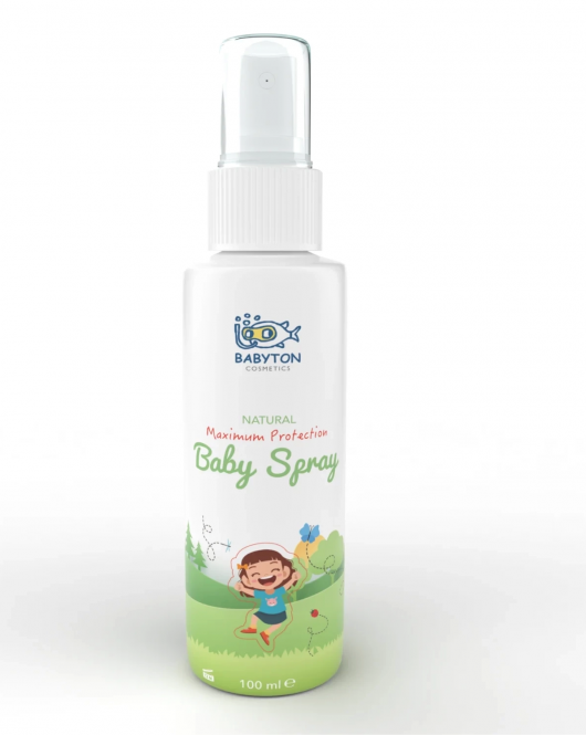 Babyton Organik Ve Doğal İçerikli Vücut Koruyucu Sprey