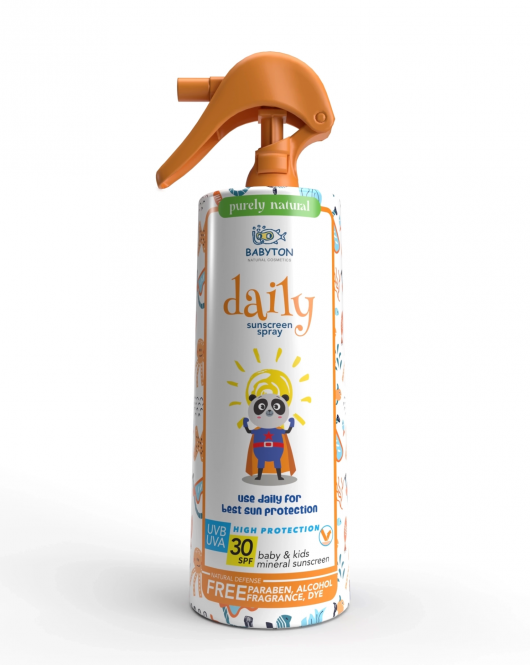 Babyton Bebek ve Çocuklar İçin Günlük Güneş Koruyucu Sprey 200 ml