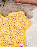 Bear Ve Safari Desenli 2'li Paket Sıvı Geçirmez Unisex Aktivite Ve Mama Önlüğü 6-24 Ay