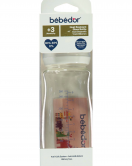 Bebedor Geniş Ağızlı Isıya Dayanıklı Cam Biberon 260ml 51301