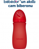Bebedor Isıyla Renk Değiştiren Cam Biberon 260ml 52302