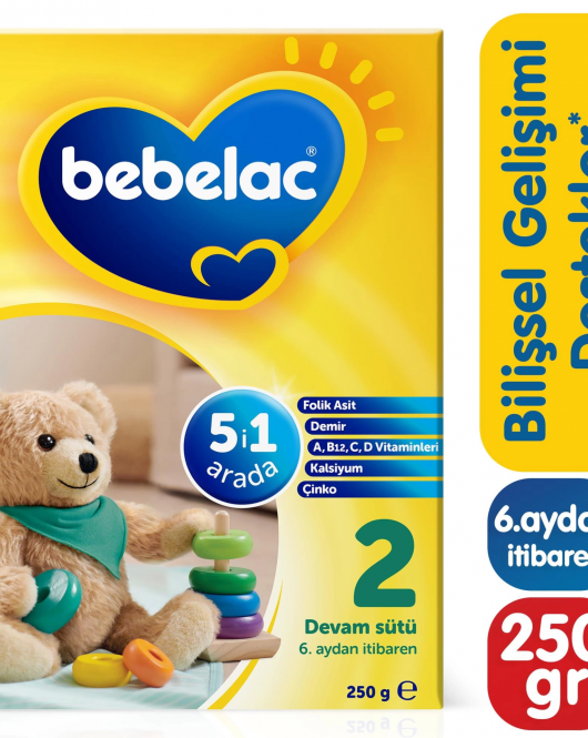 Bebelac Bebek Devam Sütü No2 250 Gr