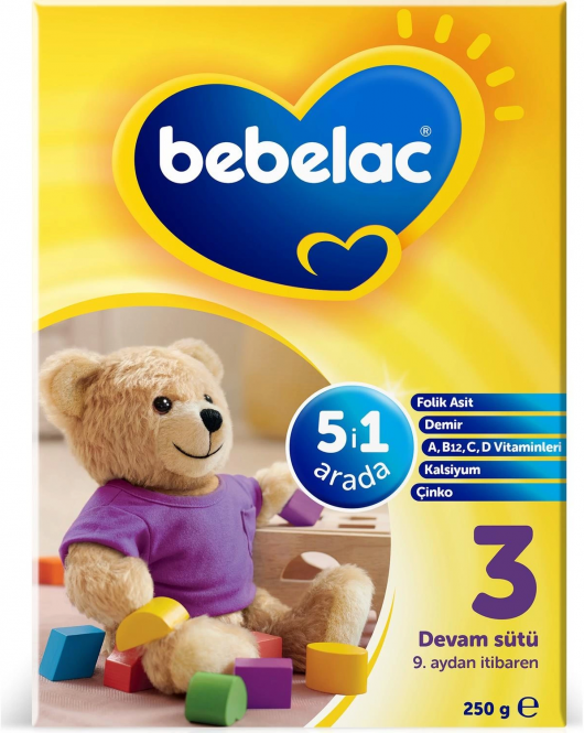 Bebelac Bebek Devam Sütü No3 250 Gr