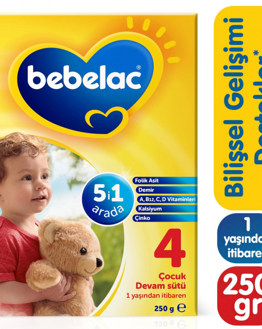 Bebelac Bebek Devam Sütü No4 250 Gr