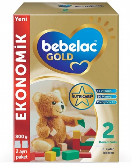 Bebelac Gold Bebek Devam Sütü No2 800 Gr
