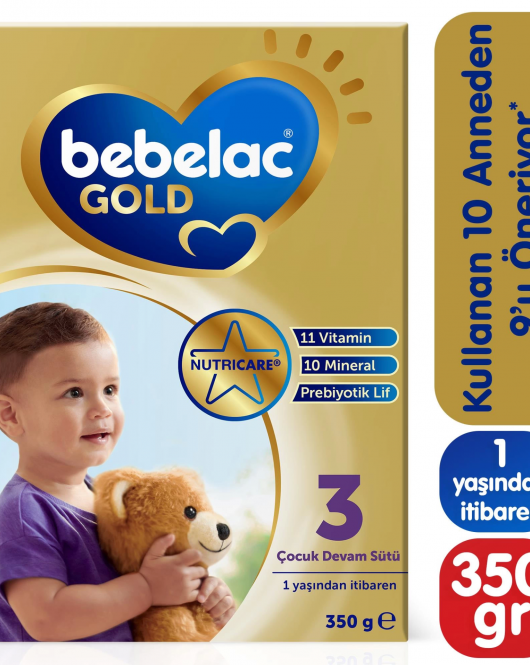 Bebelac Gold Bebek Devam Sütü No3 350 Gr