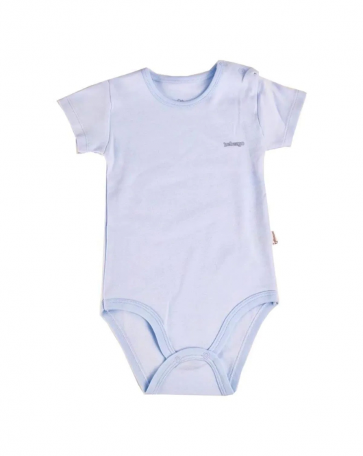 Bebengo BU4021 Basic Kısa Kol Body Mavi