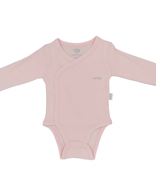 Bebengo BU4022 Basic Kravuze Uzun Kol Body Pembe