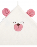 Bebitof Baby Sevimli Köpek Bornoz Seti 30041 Pembe