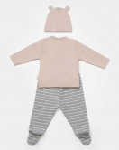Bibaby Adventure Bear 3'lü Set 73333 Latte Grimelanj