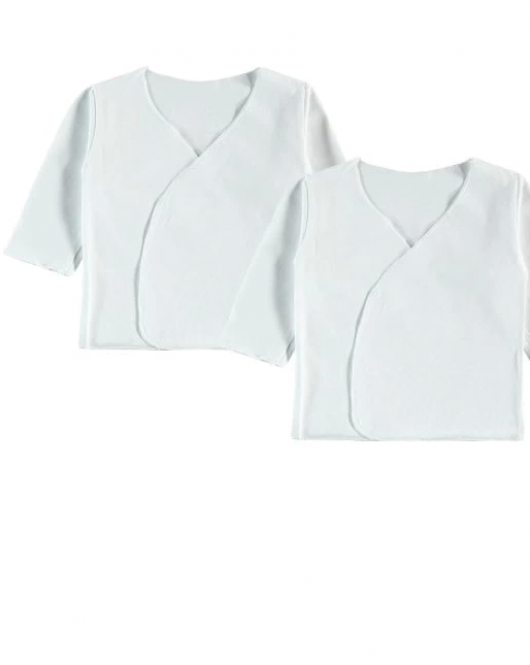 Bibaby Biorganic Basic 2'Li İç Zıbın 73308 Beyaz
