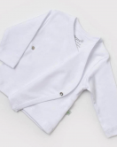 Bibaby Biorganic Basic Nature İç Dış Bebek Zıbın 73275 Beyaz