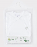 Bibaby Biorganic Basic Nature İç Dış Bebek Zıbın 73275 Beyaz