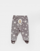 Bibaby Biorganic Brave Lion Patikli Pantolon 57869 Ekru