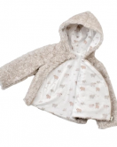 Bibaby Biorganic Curly Sheep Welsoft Hırka 61435 Bej