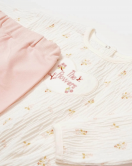 Bibaby Biorganic The Flowers 2'Li Takım 59765 Ekru Pembe
