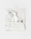 Bibaby Biorganic Koala Jungle 2'Li Bebek Şapka 72221 Gri