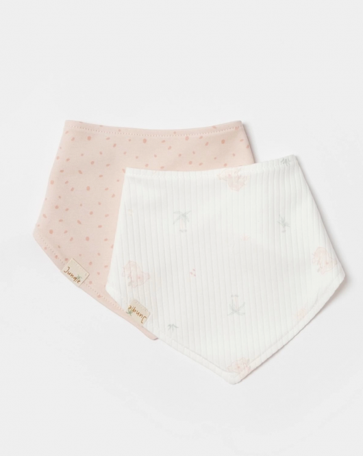 Bibaby Biorganic Koala Jungle 2'Li Mama Önlüğü 75185 Pembe
