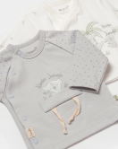 Bibaby Biorganic Koala Jungle 2'Li Zıbın 73316 Gri