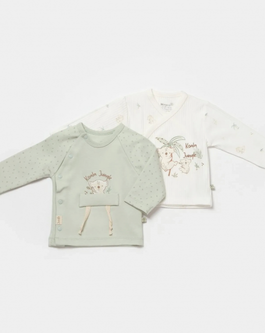Bibaby Biorganic Koala Jungle 2'Li Zıbın 73316 Mint