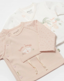 Bibaby Biorganic Koala Jungle 2'Li Zıbın 73316 Pembe