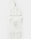 Bibaby Biorganic Koala Jungle 5'Li Hastane Çıkış Seti 62325 Gri