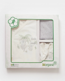 Bibaby Biorganic Koala Jungle 5'Li Hastane Çıkış Seti 62325 Gri