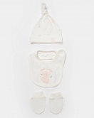 Bibaby Biorganic Koala Jungle 5'Li Hastane Çıkış Seti 62325 Pembe