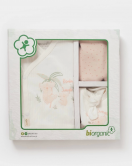 Bibaby Biorganic Koala Jungle 5'Li Hastane Çıkış Seti 62325 Pembe