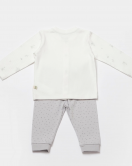 Bibaby Biorganic Koala Jungle Bebek Pijama Takımı 59777 Gri
