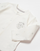 Bibaby Biorganic Koala Jungle Bebek Pijama Takımı 59777 Gri