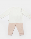 Bibaby Biorganic Koala Jungle Bebek Pijama Takımı 59777 Pembe