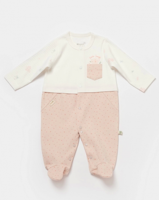 Bibaby Biorganic Koala Jungle Bebek Tulum 60733 Pembe