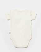 Bibaby Biorganic Koala Jungle Kısa Kol Bebek Body 56968 Mint